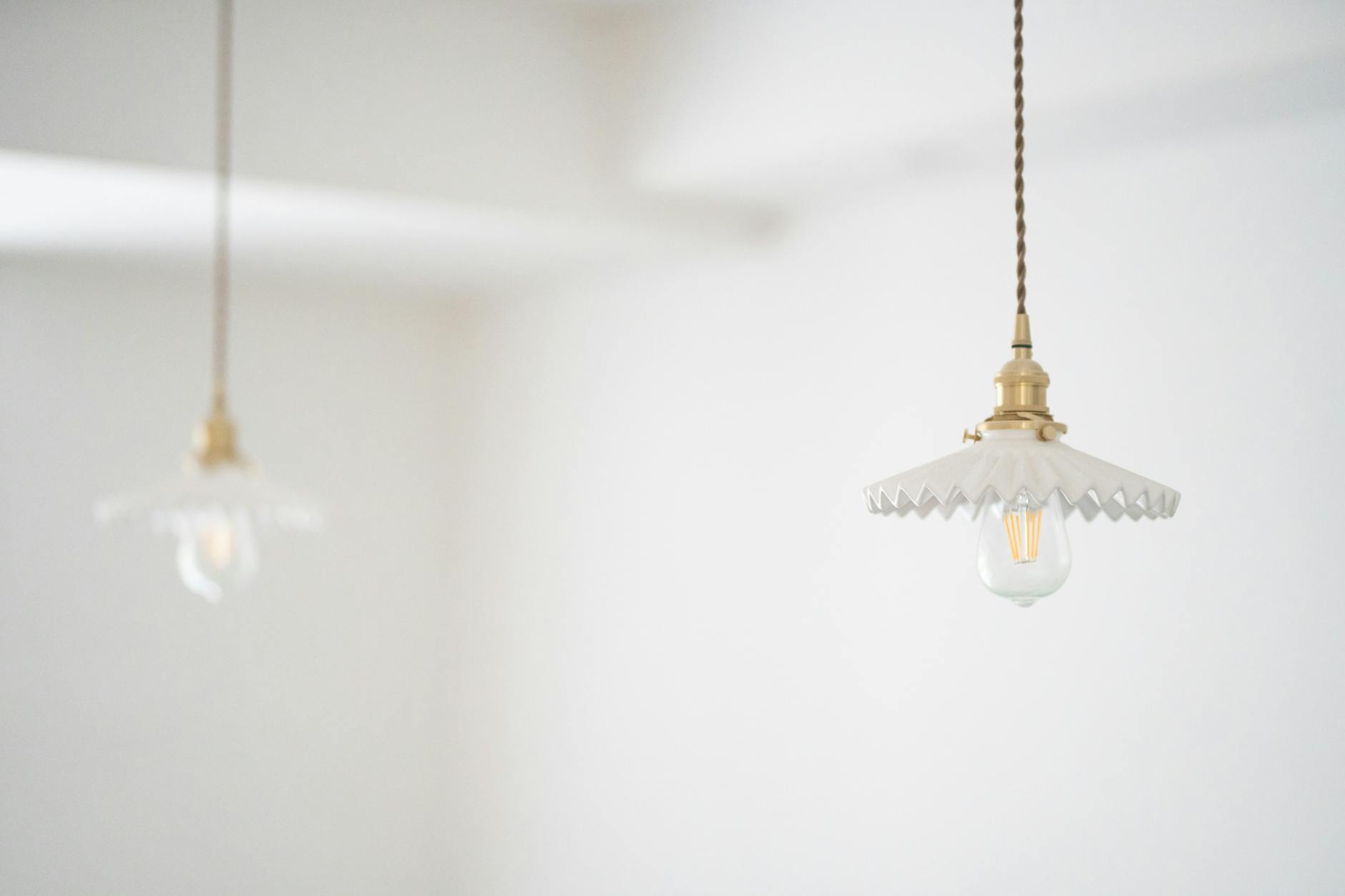 Amber Glow Pendant Light